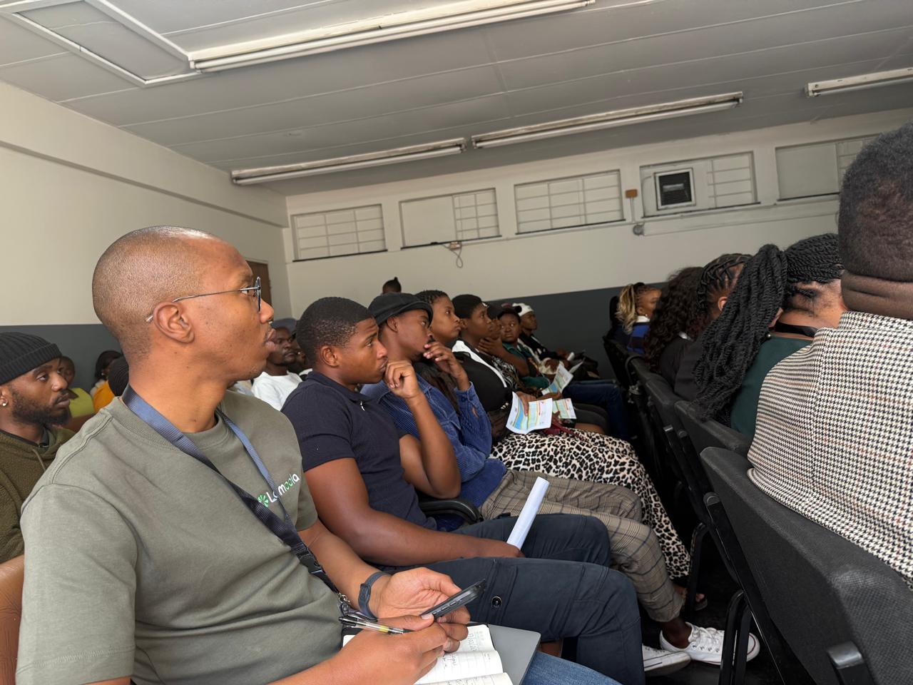 Full house at the Yanda CIE pitch and presentation day