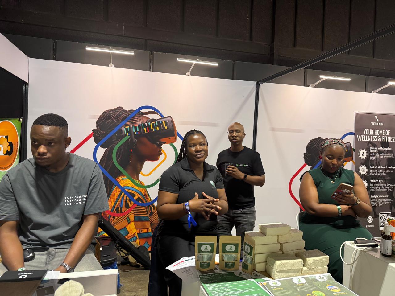 Ynot Health exhibition booth at SA Innovation Week
